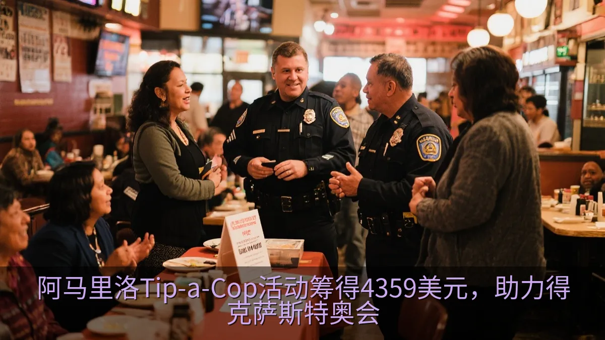 阿马里洛Tip-a-Cop活动筹得4359美元，助力得克萨斯特奥会
