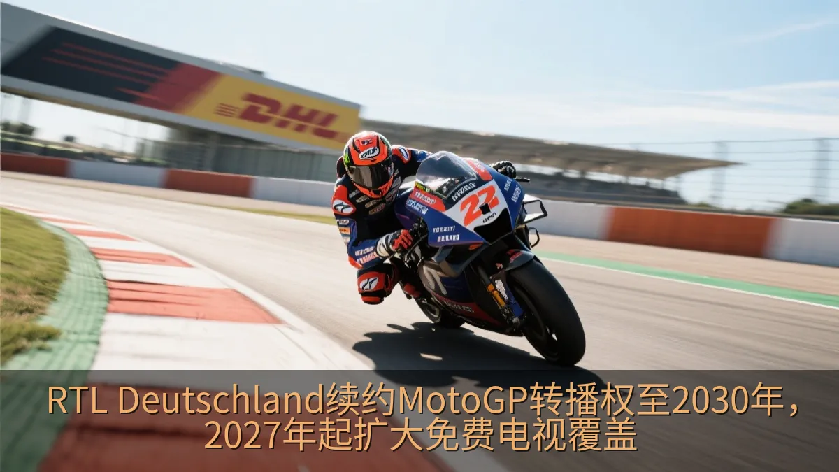 RTL Deutschland续约MotoGP转播权至2030年，2027年起扩大免费电视覆盖